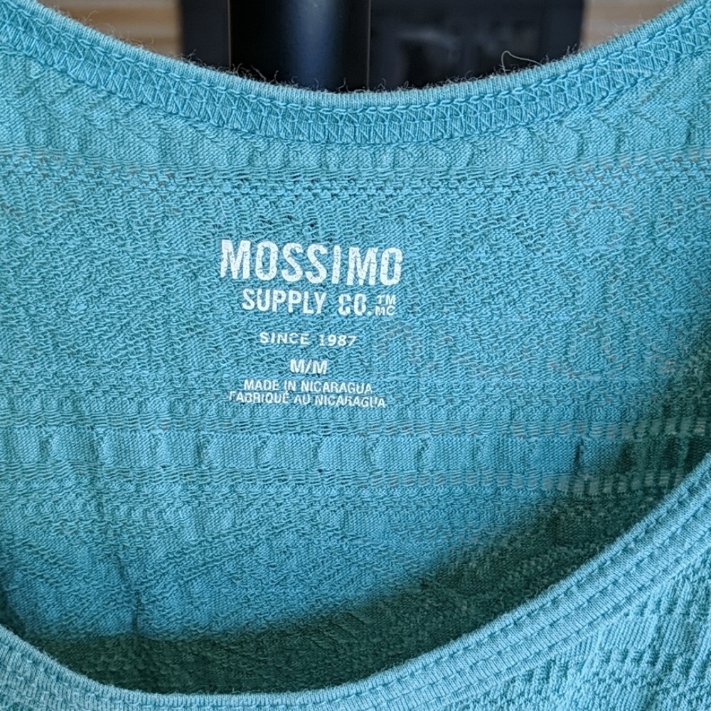 Teal Patterned Tank - Picture 4 of 5